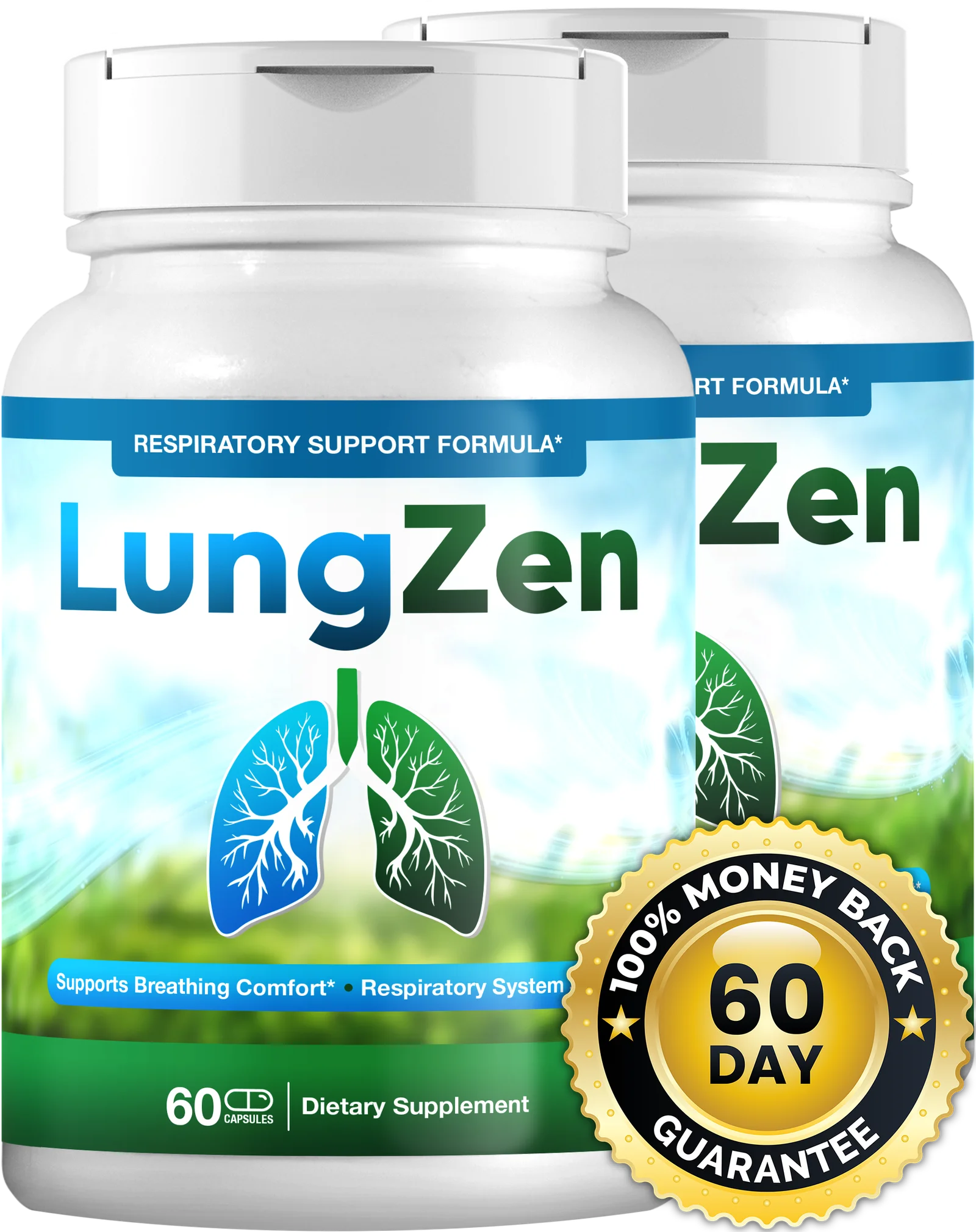 LungZen 2 bottle supply 60 days
